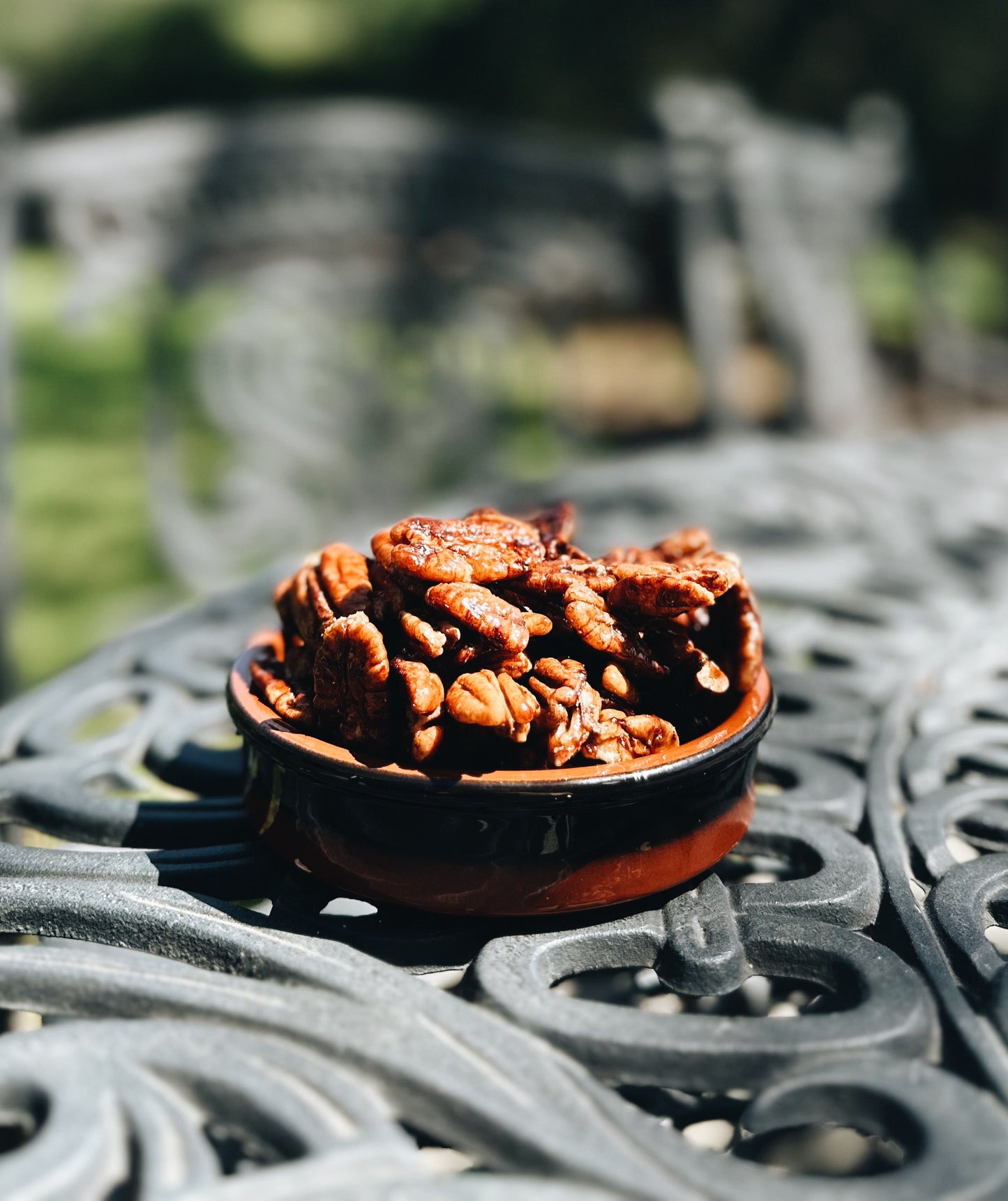 Bourbon & Vanilla Maple Candied Pecans