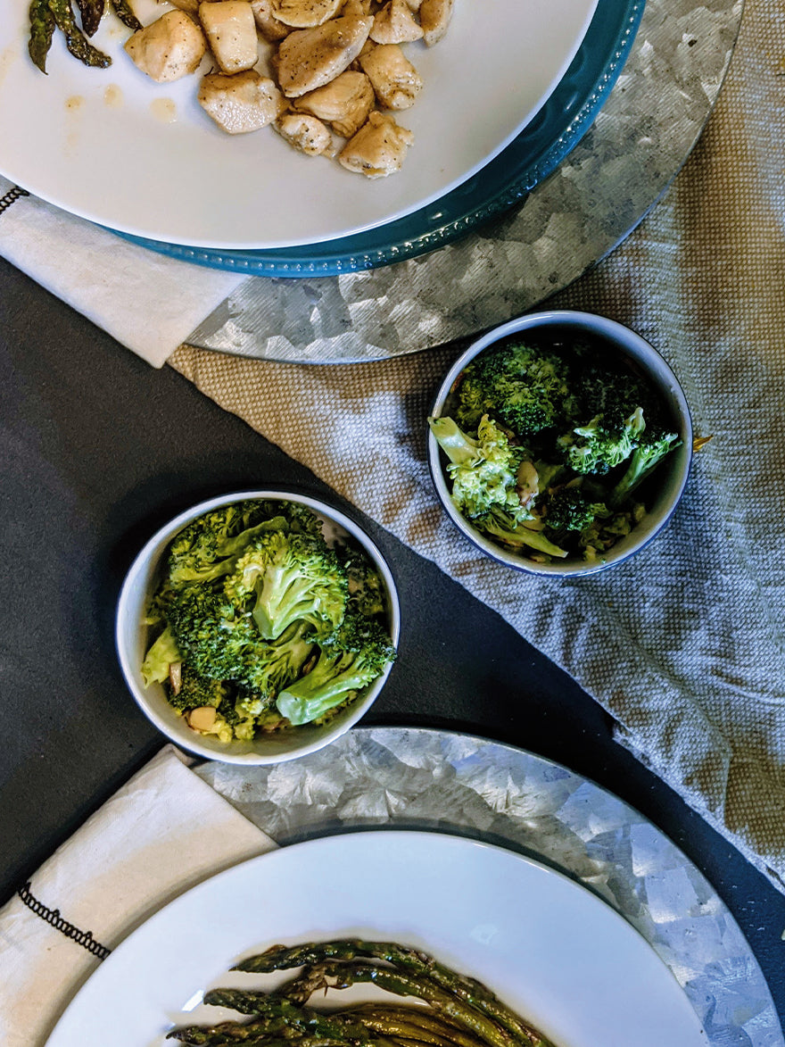 Ginger Maple Broccoli Slaw