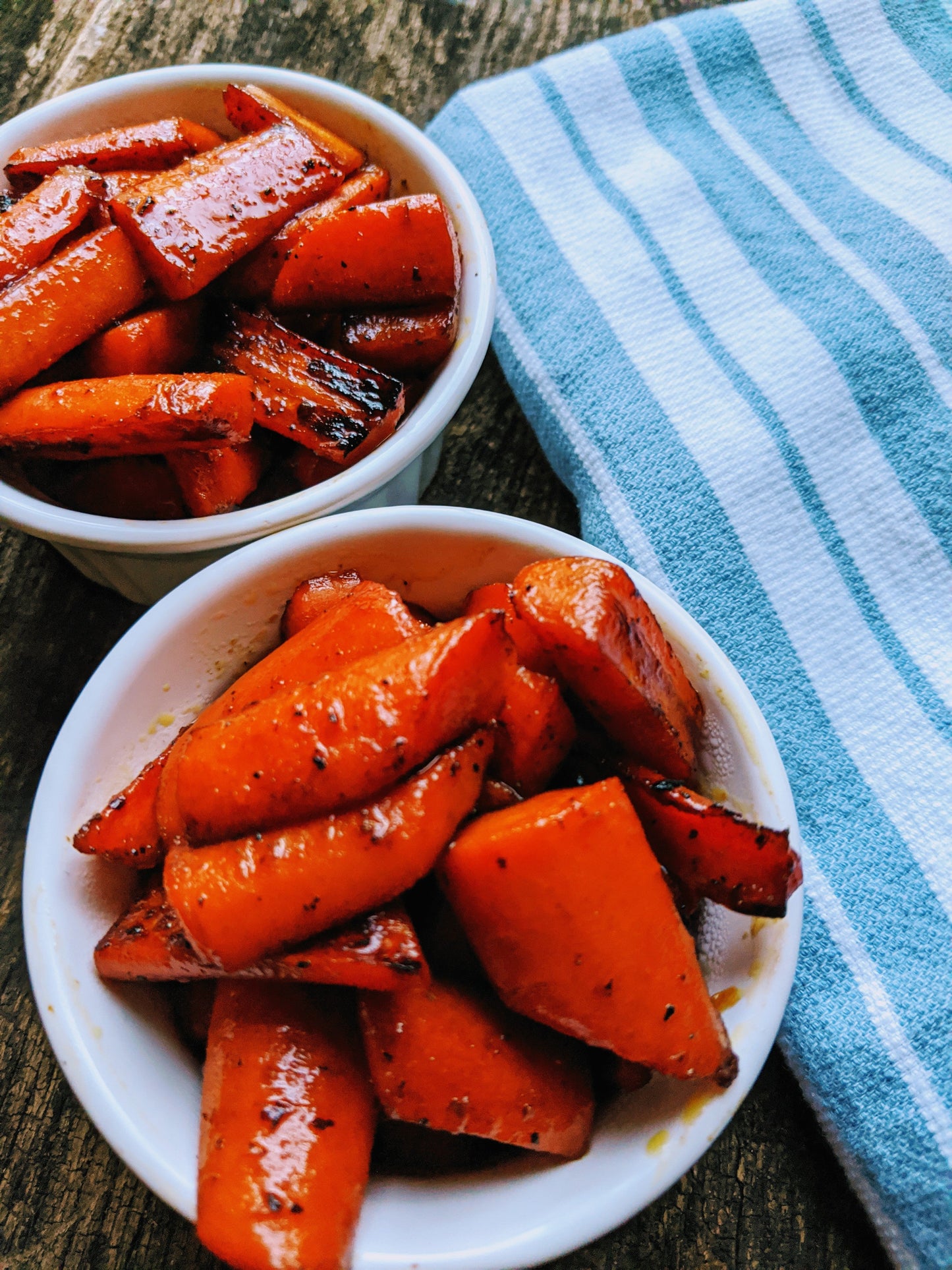 Maple Syrup Glazed Carrots