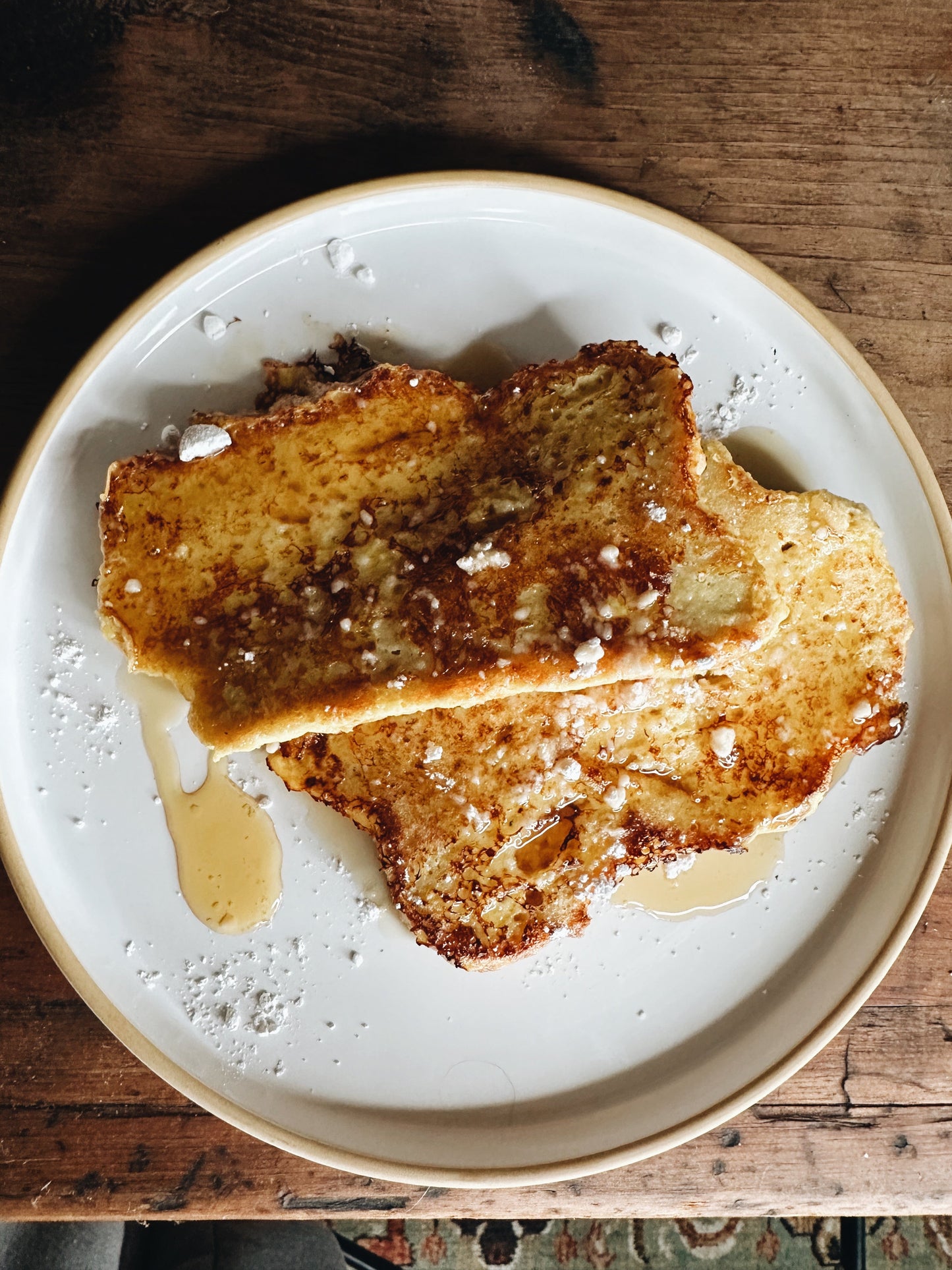 Bourbon + Cinnamon French Toast
