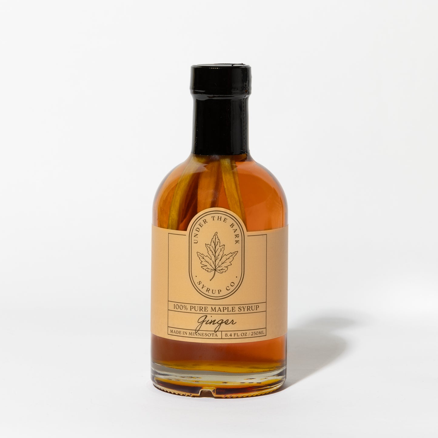 Ginger Maple Syrup 8oz