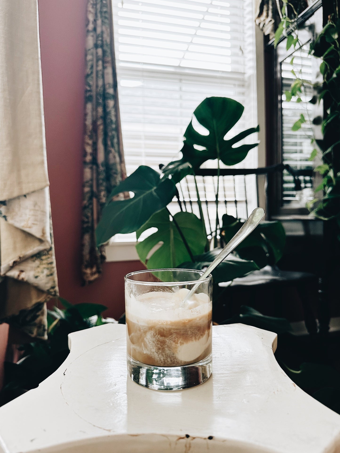Bourbon + Vanilla Maple Affogato