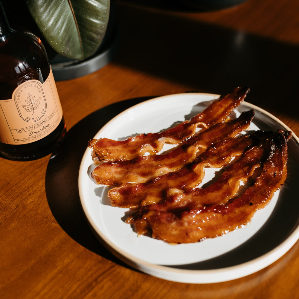 Bourbon Maple Candied Bacon