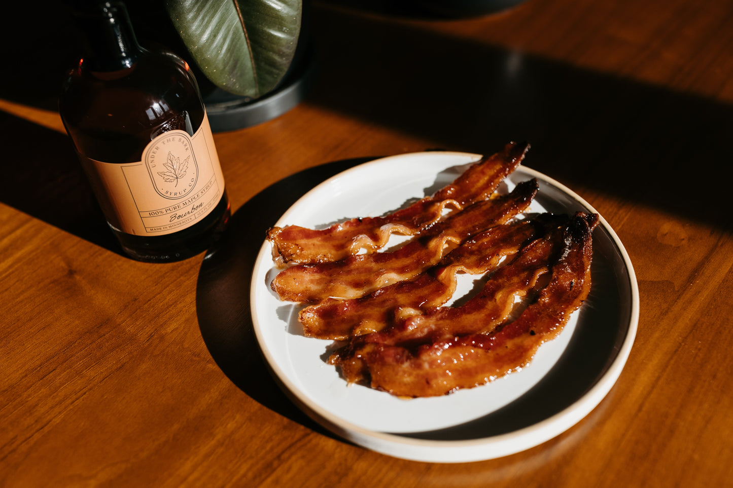 Bourbon Maple Candied Bacon