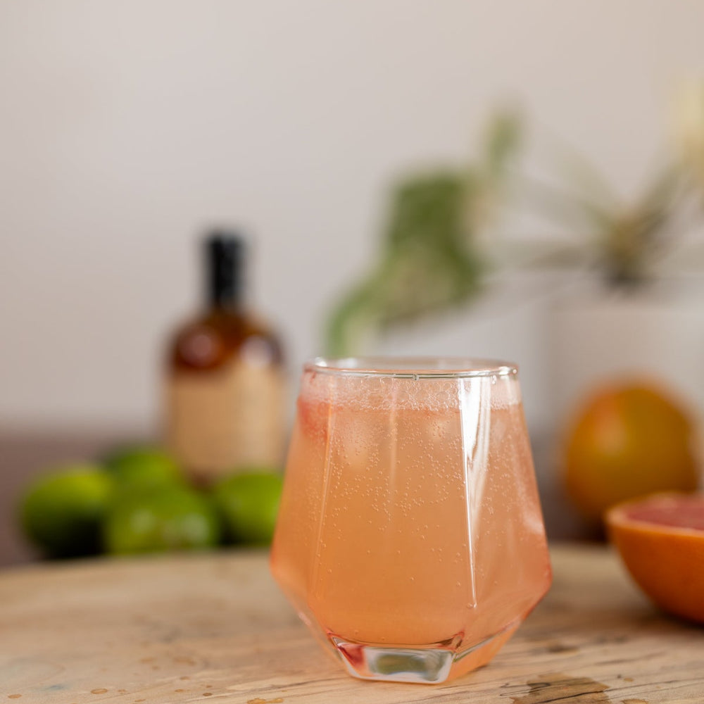 Grapefruit Ginger Maple Mocktail