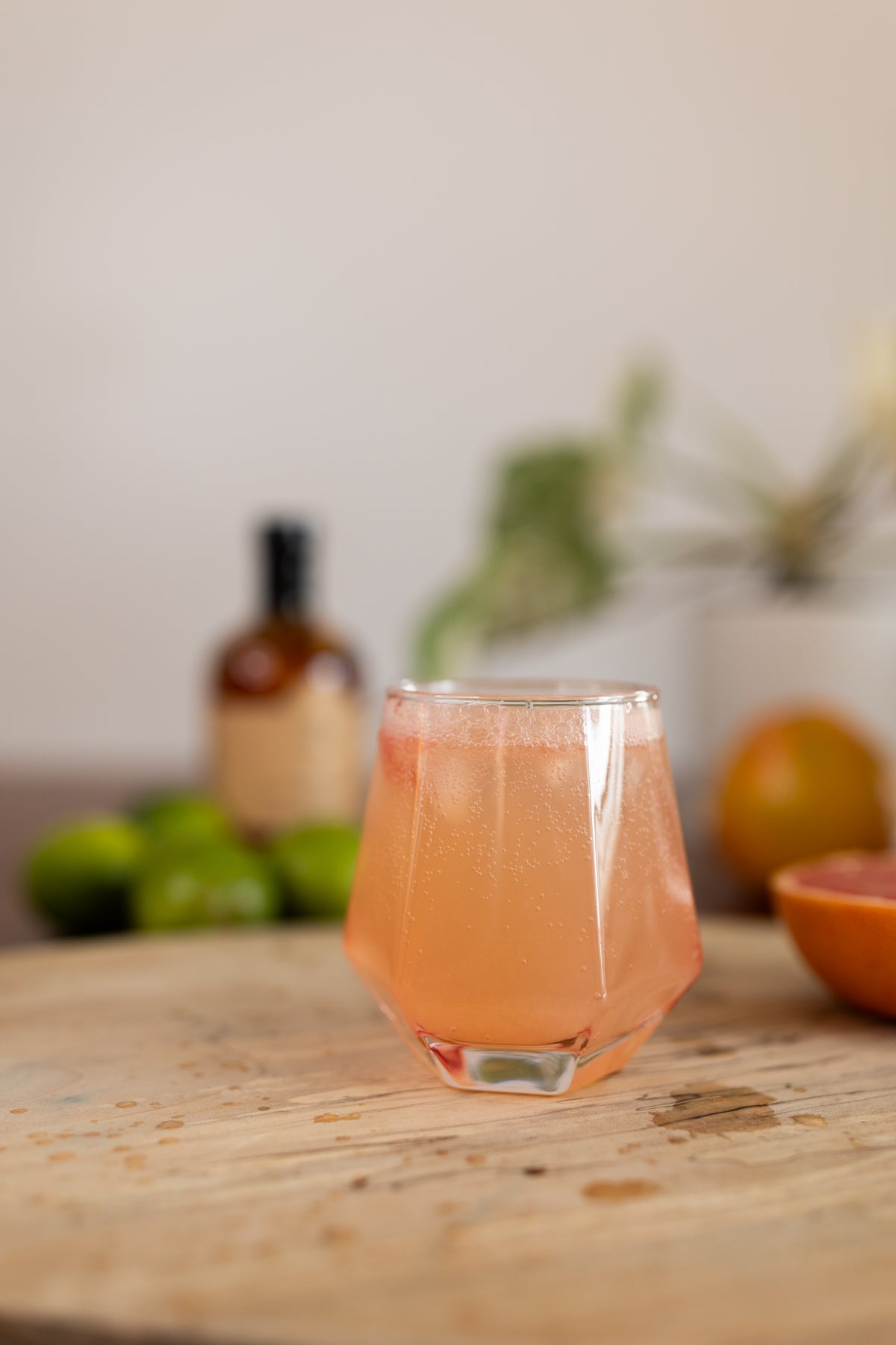 Grapefruit Ginger Maple Mocktail