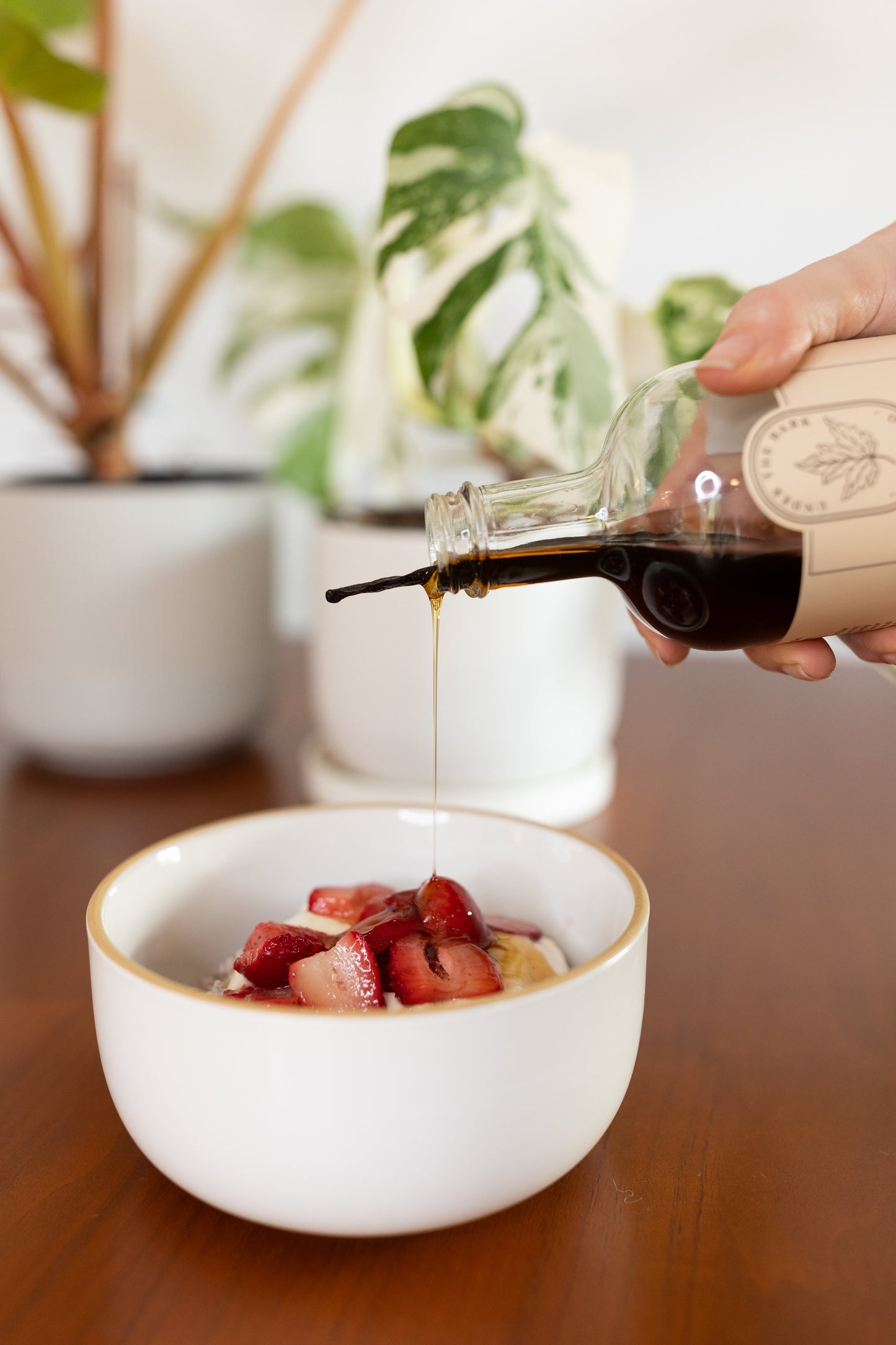 Strawberry Vanilla Chia Pudding