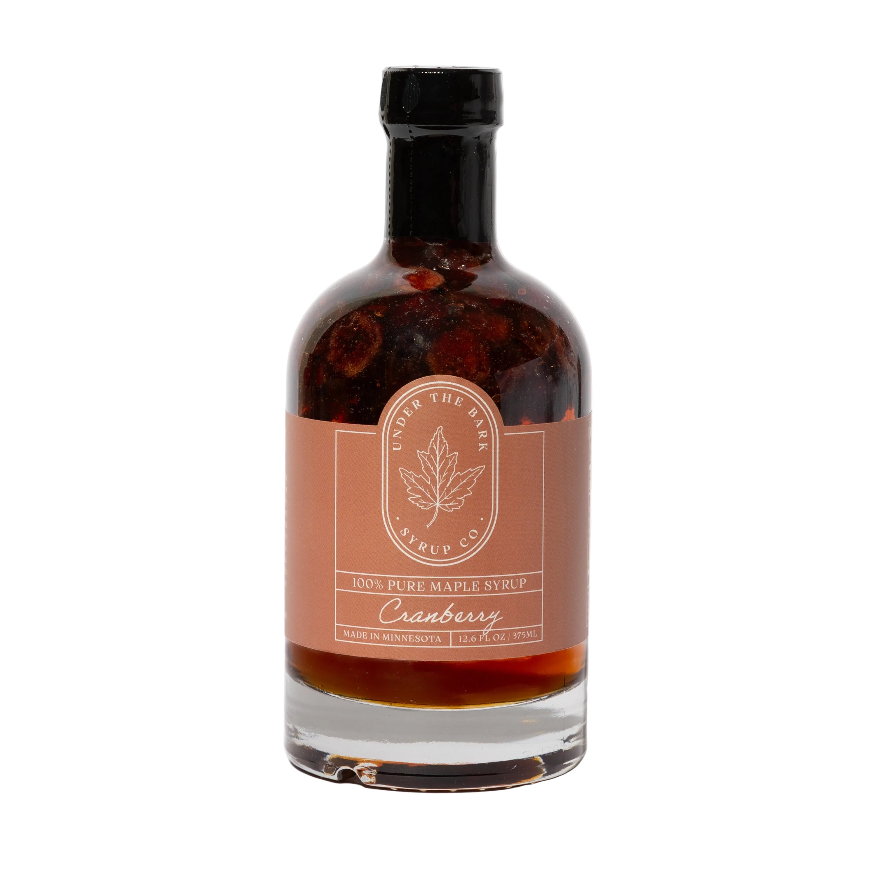Cranberry Maple Syrup 12oz