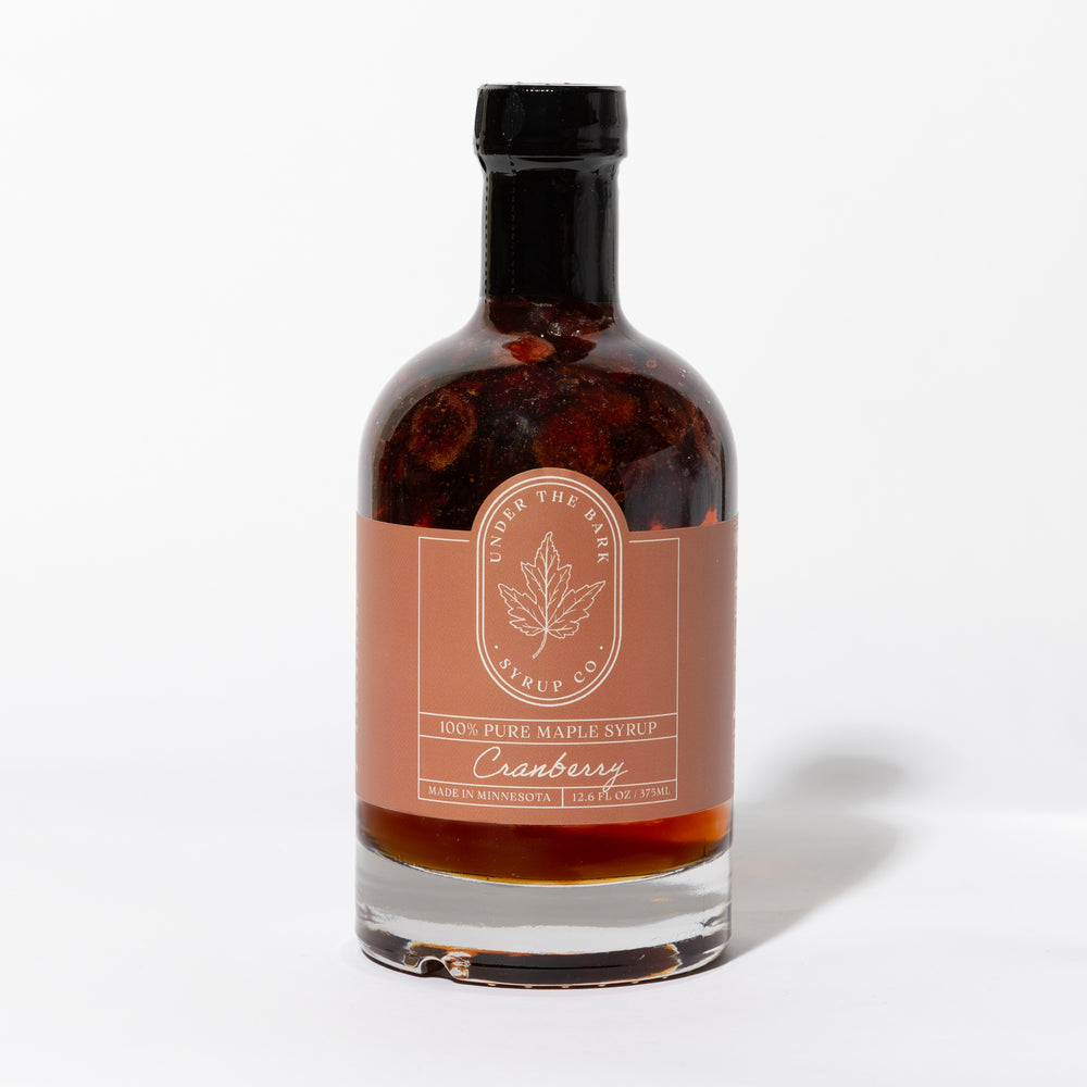 Cranberry Maple Syrup 12oz