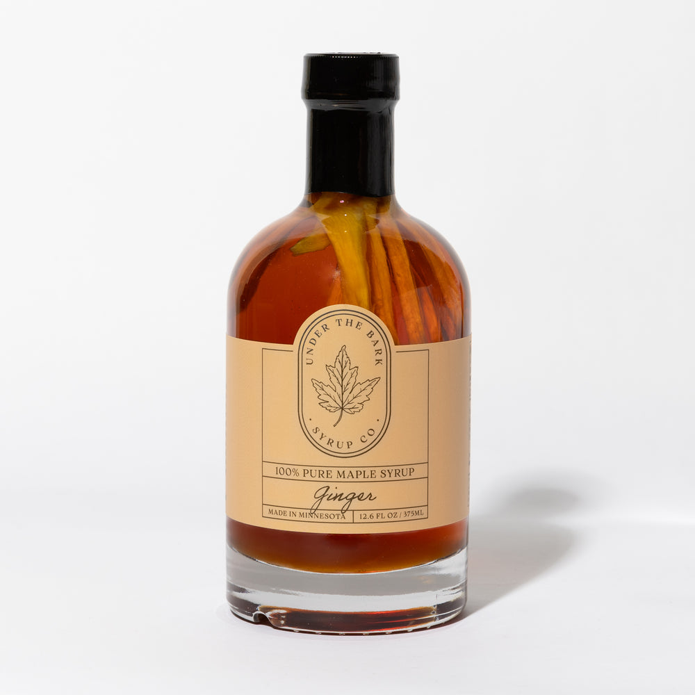 Ginger Maple Syrup 12oz